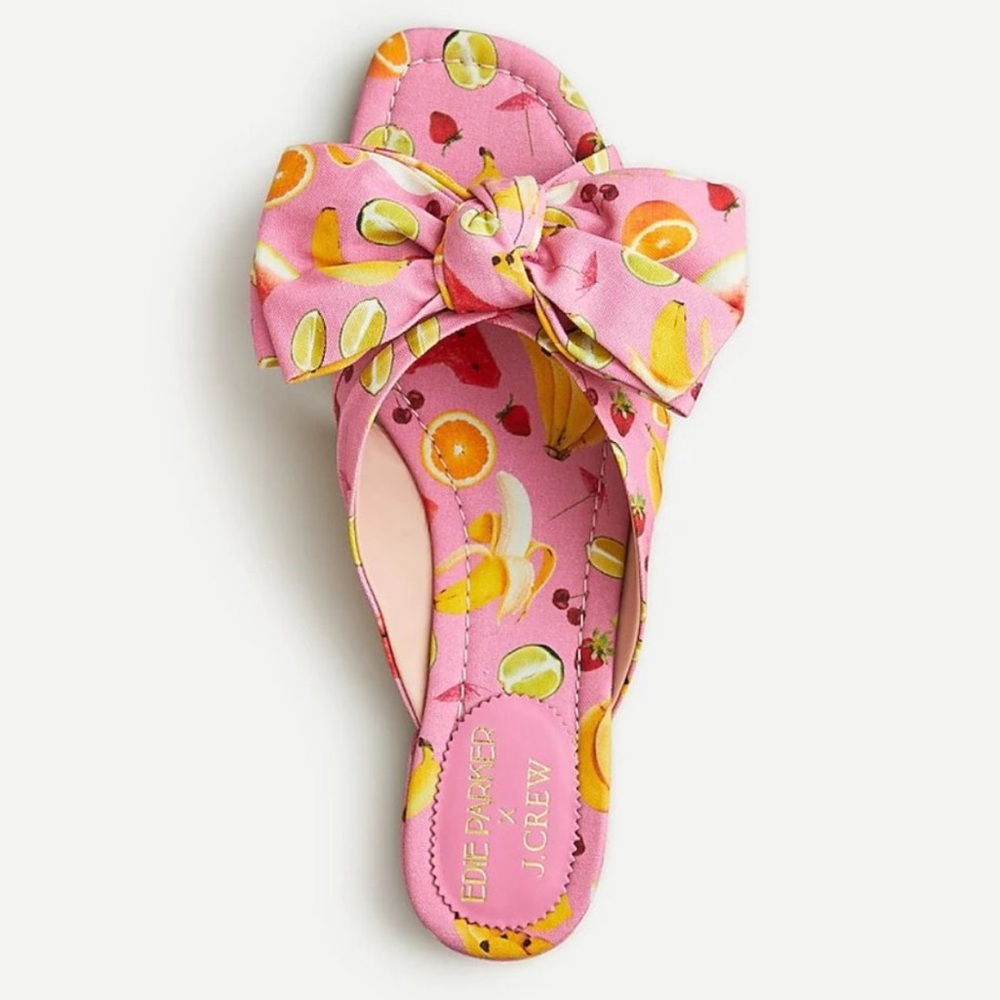 NEW IN BOX Limited Edition Jcrew x Edie Parker Sandals - Picture 2 of 9